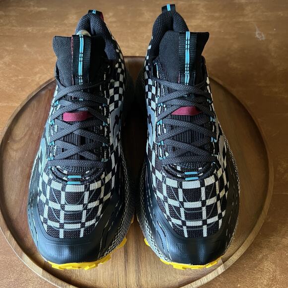 Saucony Endorphin Trail Reverie Hiking Black Running Shoes Sneakers Men's 9.5 - Picture 12 of 16